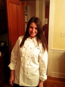 Me in my Chef's Coat