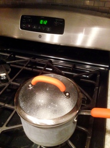 boiling eggs