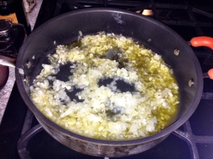 Minced Onion Melting in Margerine
