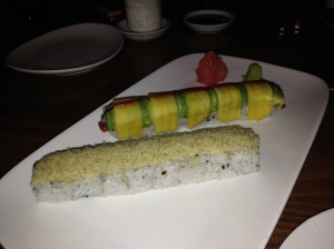 Tochigi Maki on the top and Honey Roll on the bottom