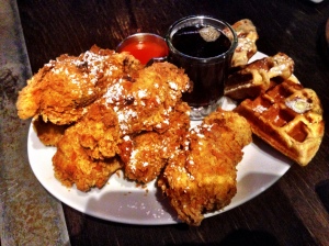 Chicken & Waffles at Public House